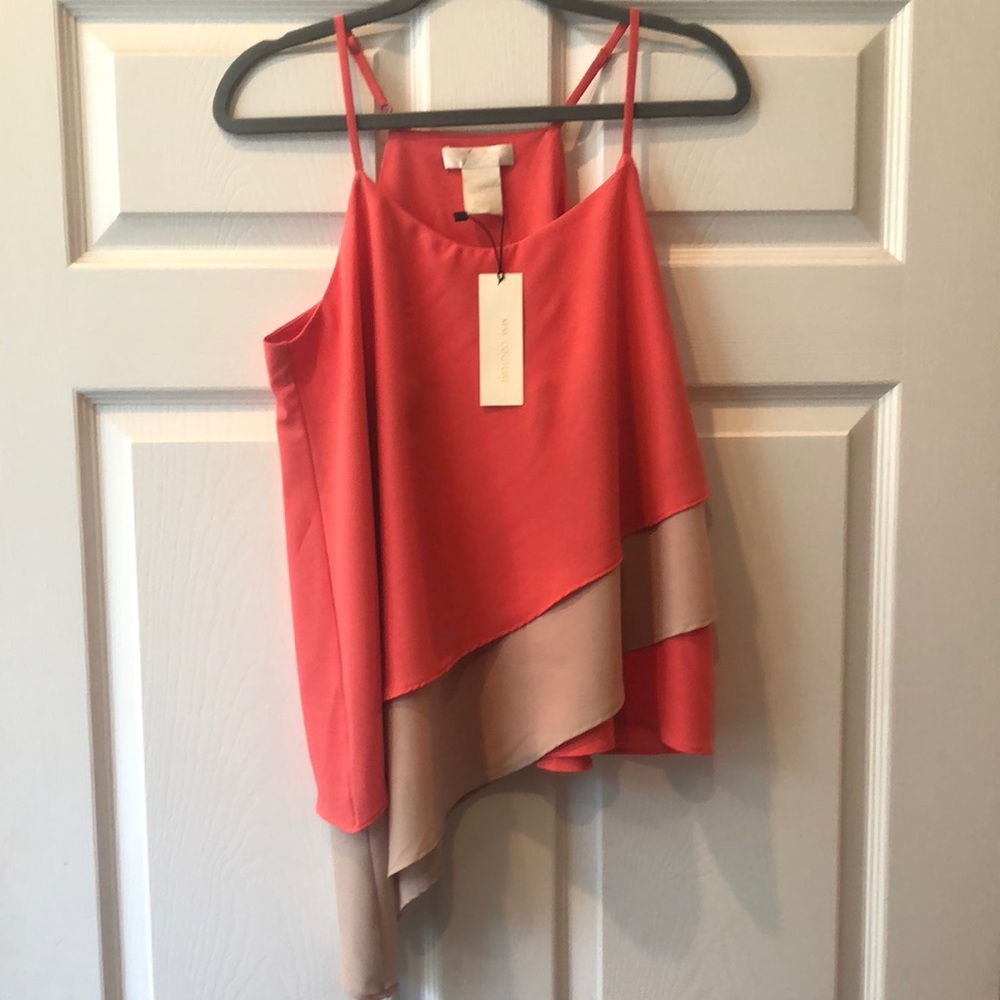 MM Couture by Miss Me Asymmetrical Tank Top - Picture 2 of 12